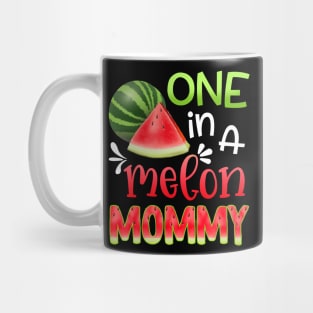 One In A Melon Watermelon mommy T-shirt For Father_s Day Mug